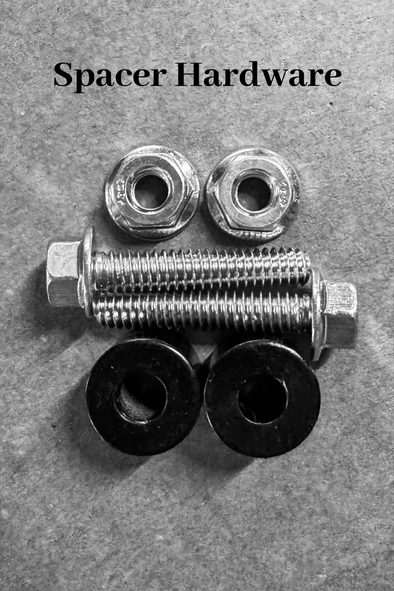 Optional spacer hardware